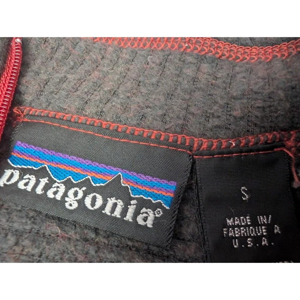 Vintage Patagonia Rib Knit Better Sweater 1/4 Zip Fleece Men's Small USA Made